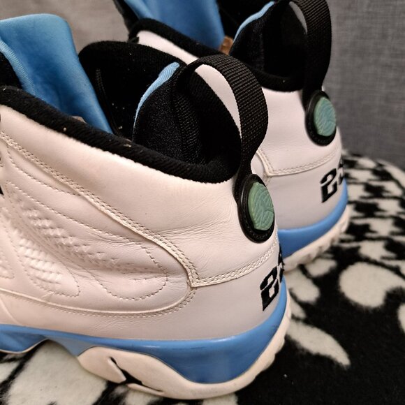 %Size 11 Nike Air Jordan 9 Retro 2010 Powder Blue Men AJ23 main image 9